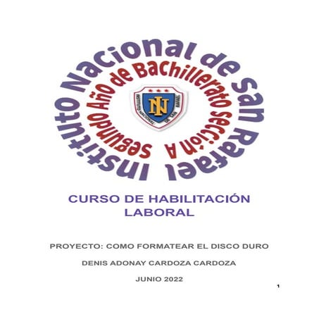 Manual de Formateo de Computadora