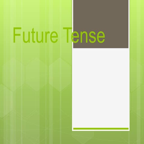 Denisa ppt future tense