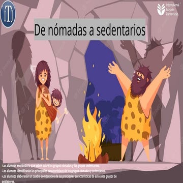 Los hombres nomadas y sedentarios | PPTX