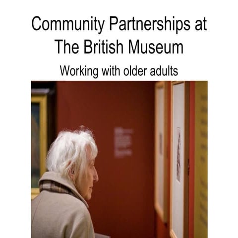 Working with older audiences
