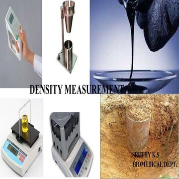 Density measurement