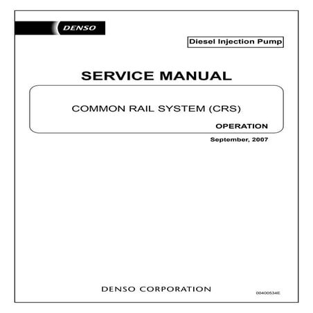 Denso hp-3 servis manual
