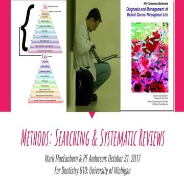 Methods: Searching & Systematic Reviews