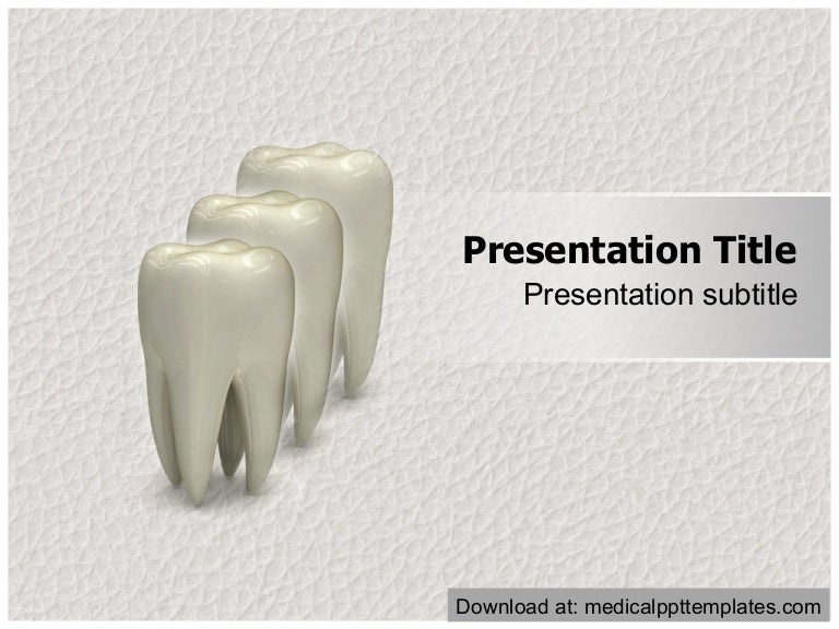Dental Casting Powerpoint Template