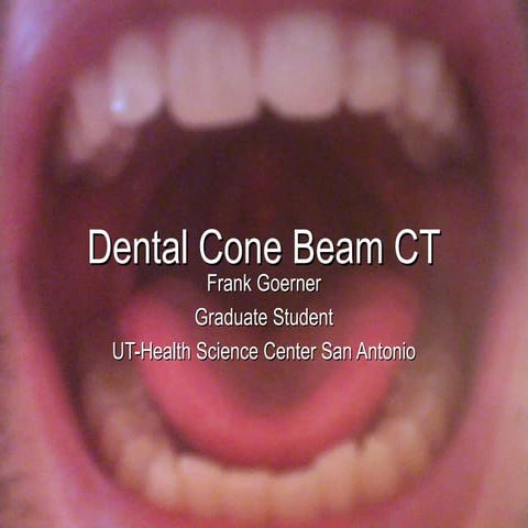 Dental conebeamct