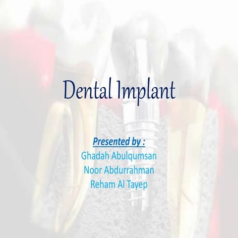 Dental implant