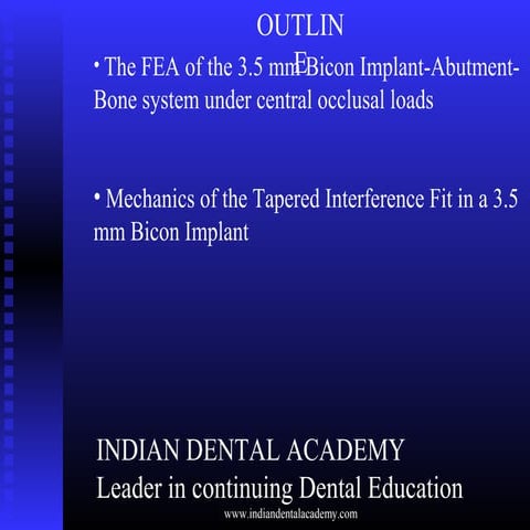 Dental implant/ oral surgery courses  