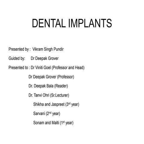 dental implant.ppt