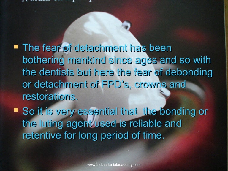 Dental luting cements/ colleges for dentistry