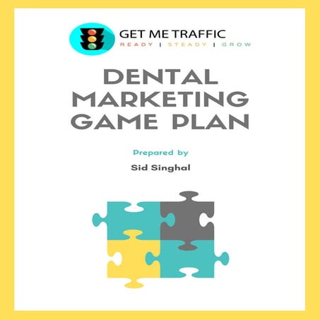 Dental Marketing Game Plan