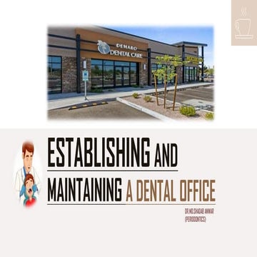 Dental practise management ppt