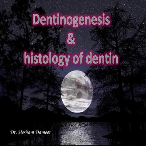 Dentenogenesis and histology of dentin