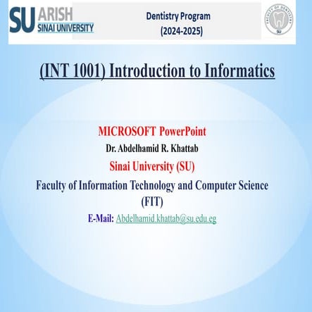 dentistryPowerPoint PowerPoint 2010 v2.ppsx