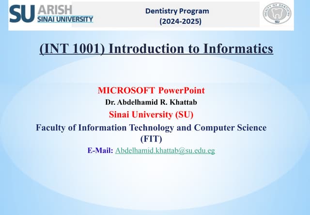 dentistryPowerPoint PowerPoint 2010 v2.ppsx