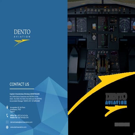 Dento Aviation Training Organization | PDF