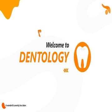 Dentology orange- Powerpoint Template.pptx