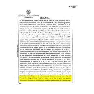 Denuncia del dr. scelzi sobre la pe...