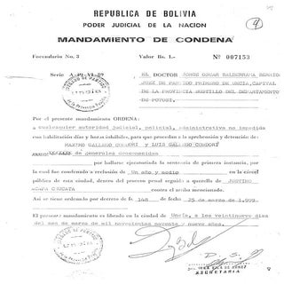 Denuncias contra Gallego