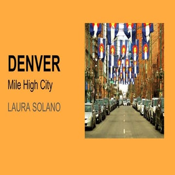 Denver, colorado | PPTX