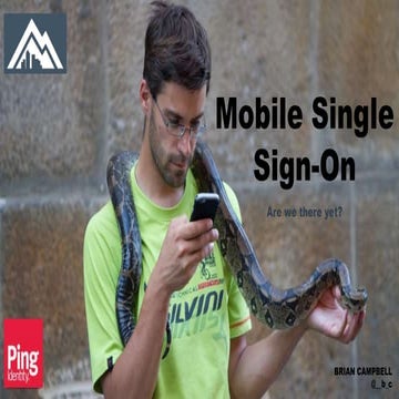 Denver Startup Week '15: Mobile SSO