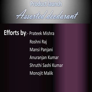 Product launch ppt