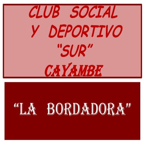 Club Social y Deportivo Sur - Cayambe