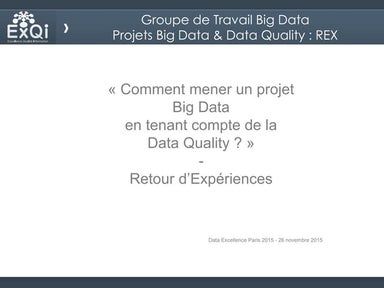 Dep 2015 projets big data &amp; dq 20151126 v1.3