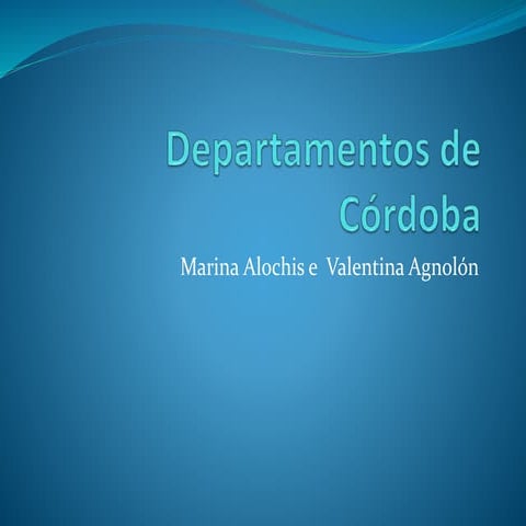 Departamentos  de  cordoba   valen agnolón 2