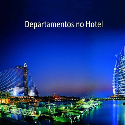 Departamentos do hotel