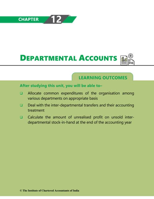 Departmental Accounts understanding and solving | PPT