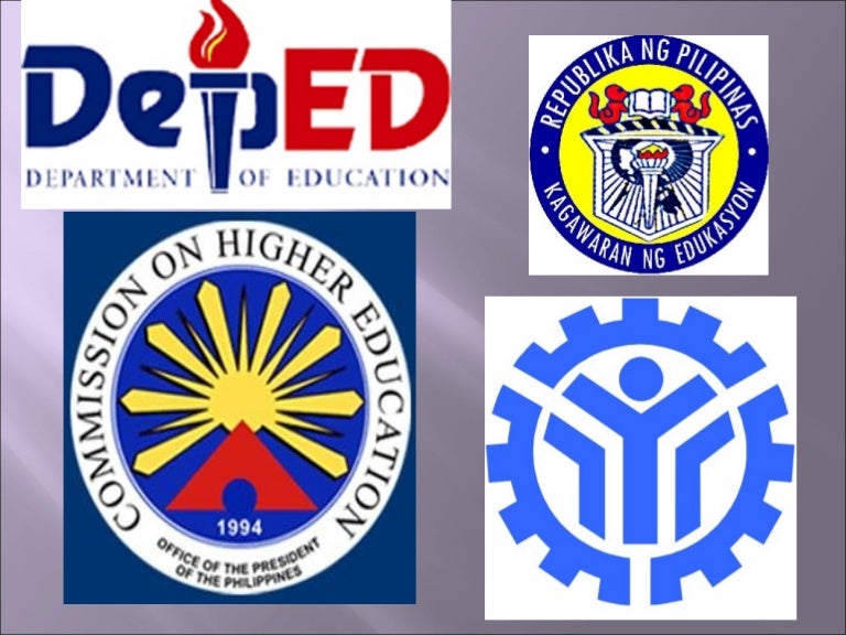 DepEd CHED And TESDA