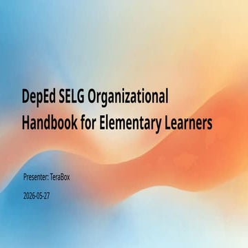 Comprehensive General Plan of Action for SSLG and SELG SY 2025-2026 | DOCX