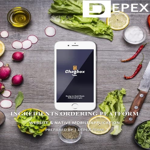 Depex_Groceries & Recipes Website & Mobile App