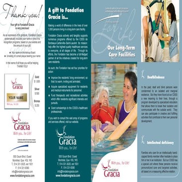 Flyer Long-Term Care Facilities