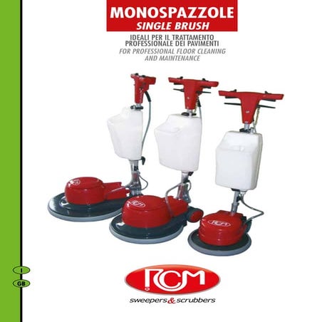 RCM R850 Rider Floor Sweeper | Sweepers Australia | PDF