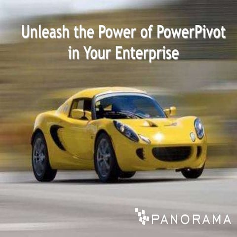 Deploy PowerPivot Enterprise Wide