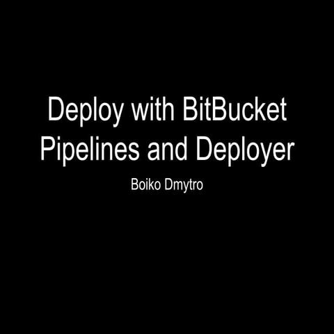 Deployer in Pipelines