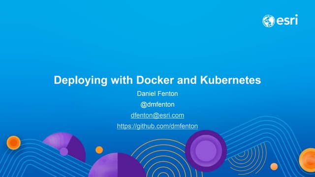 Deploying apps with Docker and Kubernetes