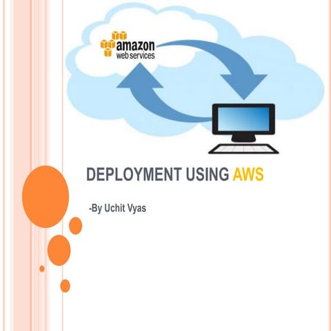 Deployment using aws