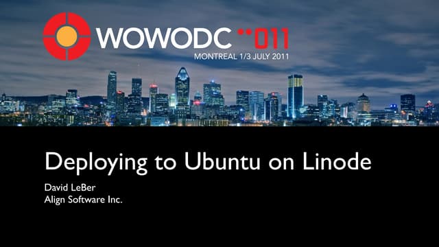 Deploying to Ubuntu on Linode