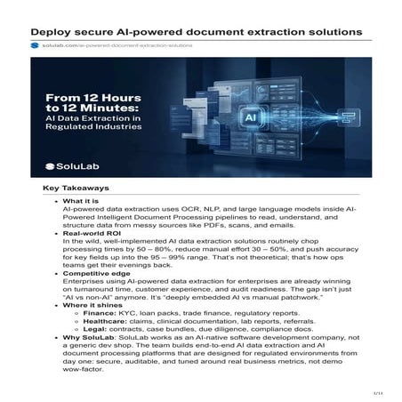 Azure AI Document Intelligence Presentation | PPTX