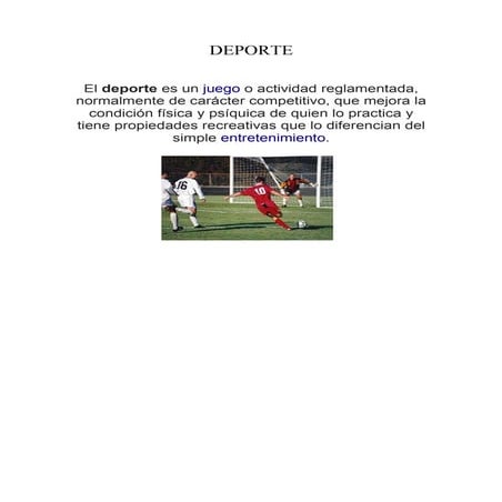 Deportes