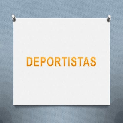 Deportista