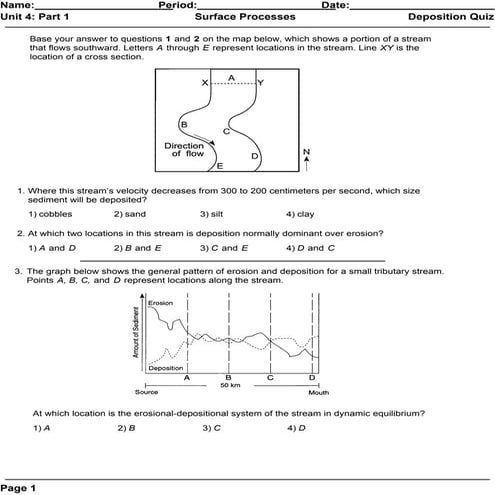 Deposition Take Home Quiz