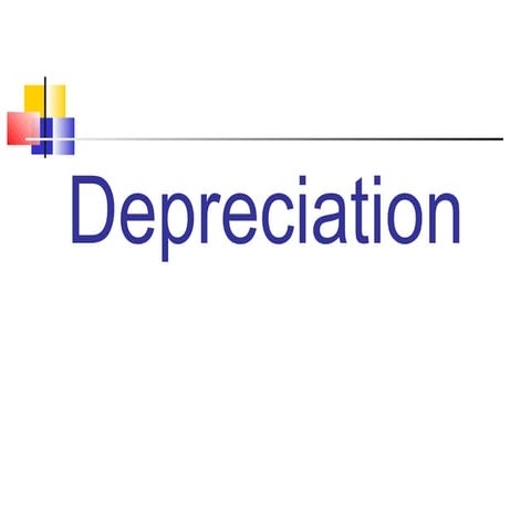 Depreciation