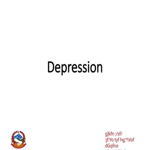 Osce checklist-depression-history-taking | PDF