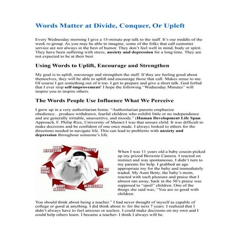 How to Need to Recover from Depression and Anxiety