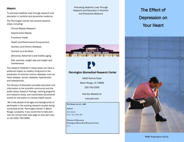 Depression Brochure