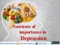 Diet in depression