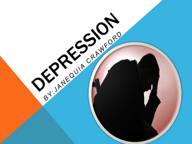 Depression powerpoint